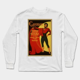 Carmen Revived: A Vintage Poster Tribute Long Sleeve T-Shirt